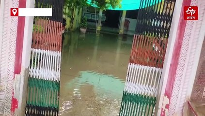 जयपुर: मानसून की पहली बारिश में सड़कों पर जलभराव और खतरे की तस्वीरें, चाकसू में  छह इंच बारिश