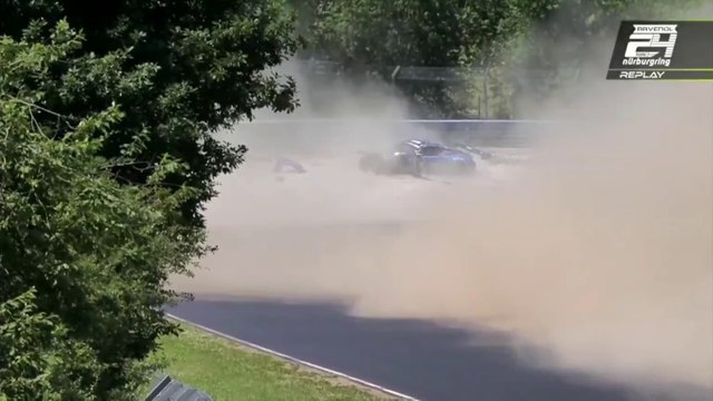 24H Nurburgring 2025 Top Qualifying Vanthoor Huge Crash