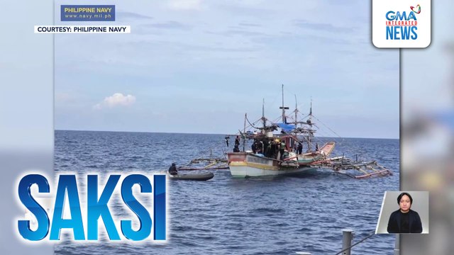 P10B halaga ng umano'y shabu, nakumpiska mula sa bangkang pangisda; 1 dayuhan at 4 Pinoy mangingisda, arestado | Saksi