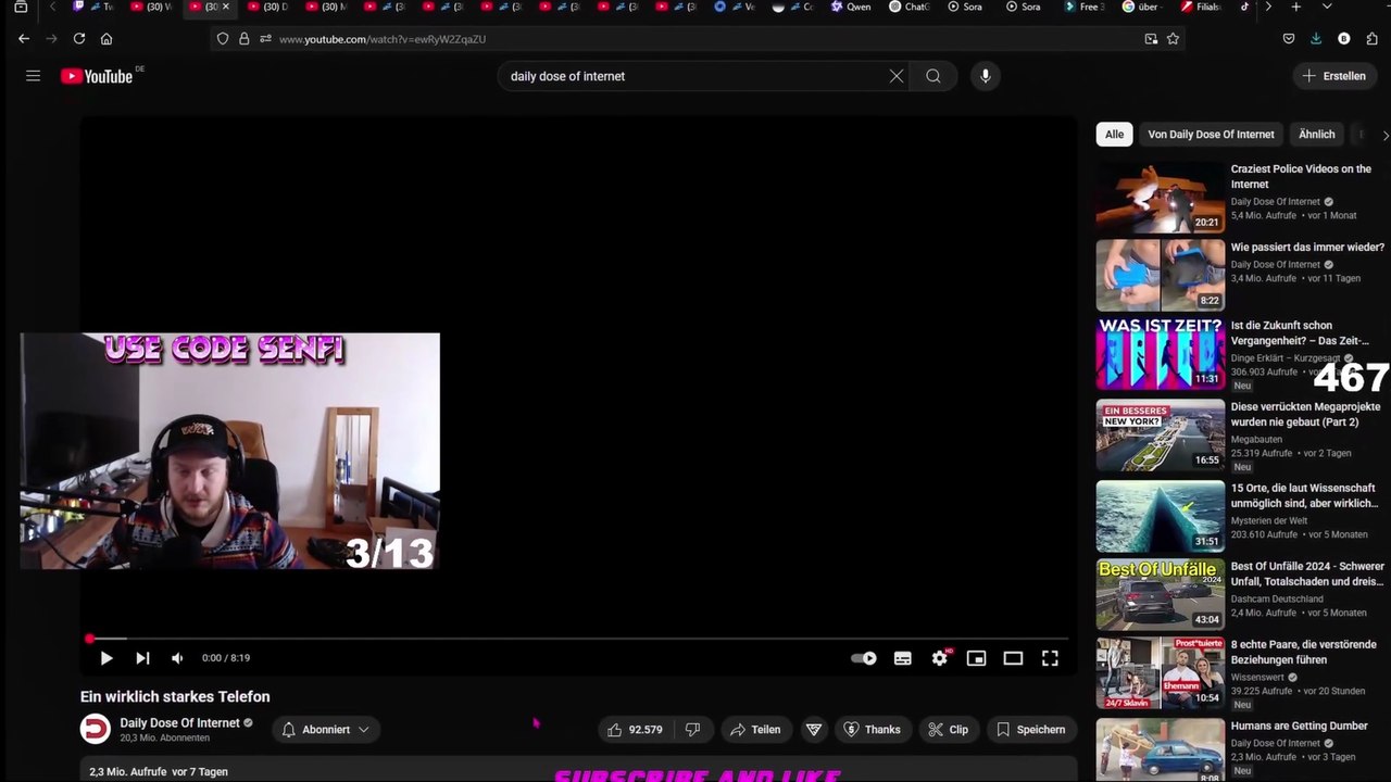 ⚠️🛜ZUVIEL INTERNET !!!😵‍💫 |  @DailyDoseOfInternet  reaction