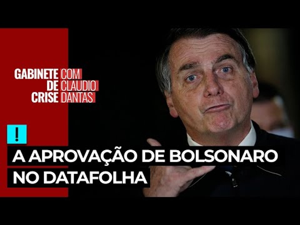 A aprovação de Bolsonaro no Datafolha