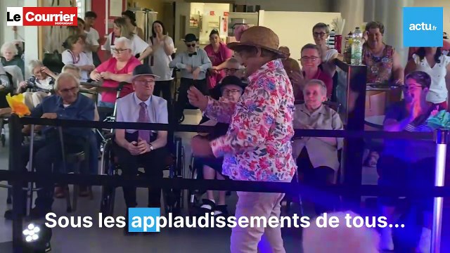 Bretagne : défilé de mode à l'Ehpad à Loudéac