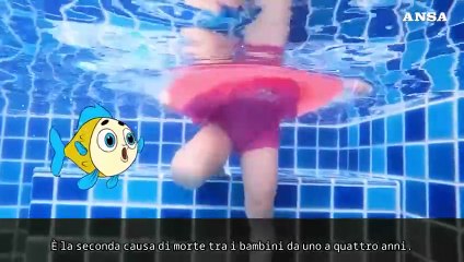 "Occhio ai bimbi in acqua", la campagna di prevenzione dell'Iss