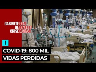 Covid-19: mais de 800 MIL MORTOS em todo o mundo
