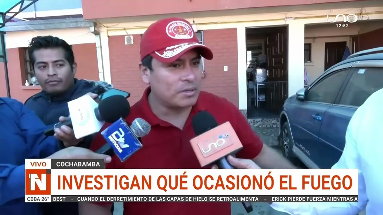 Incendio en la zona norte de Cochabamba moviliza a vecinos, bomberos y voluntarios