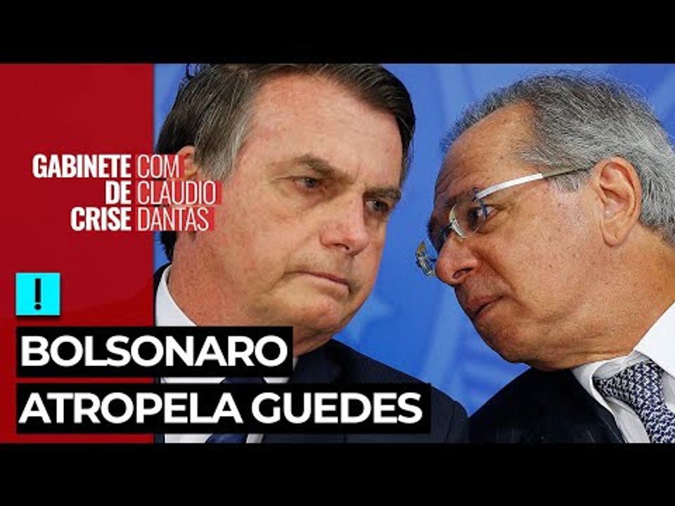 Bolsonaro atropela Guedes