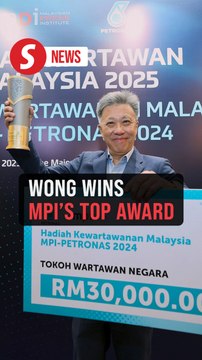 Bernama chairman Wong Chun Wai named national journalism laureate