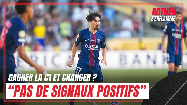 PSG, la C1 et puis ? Aberrant de tout changer juge Rothen, Petit pas d'accord