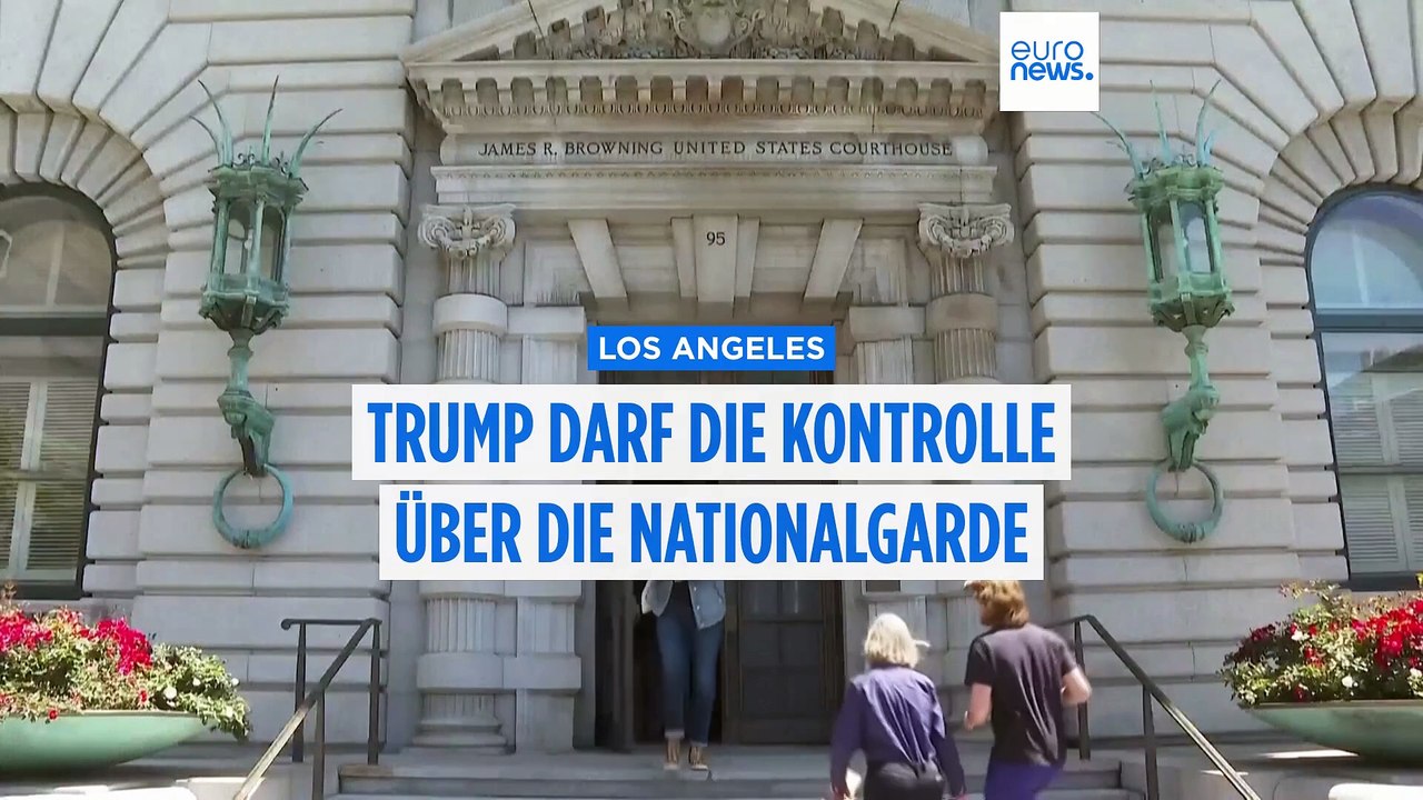 Trump behält Kontrolle über die Nationalgarde in Los Angeles
