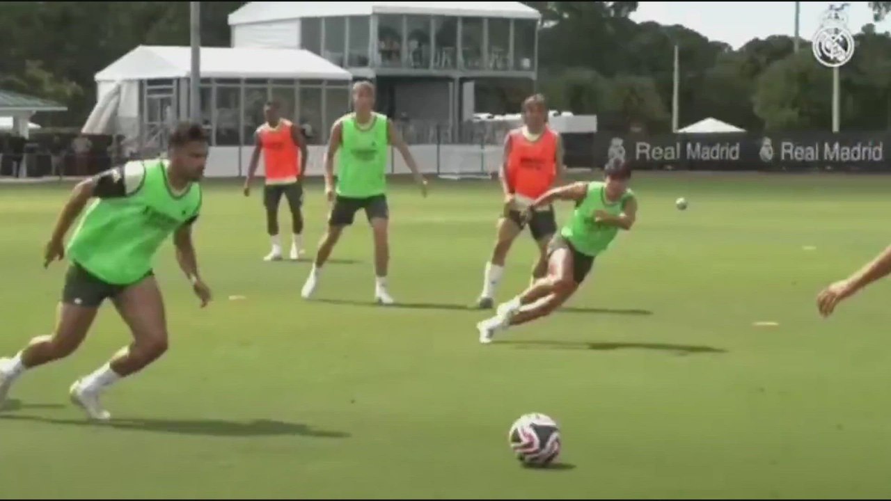 The most viral clip from Real Madrid training: listen to what Xabi Alonso said