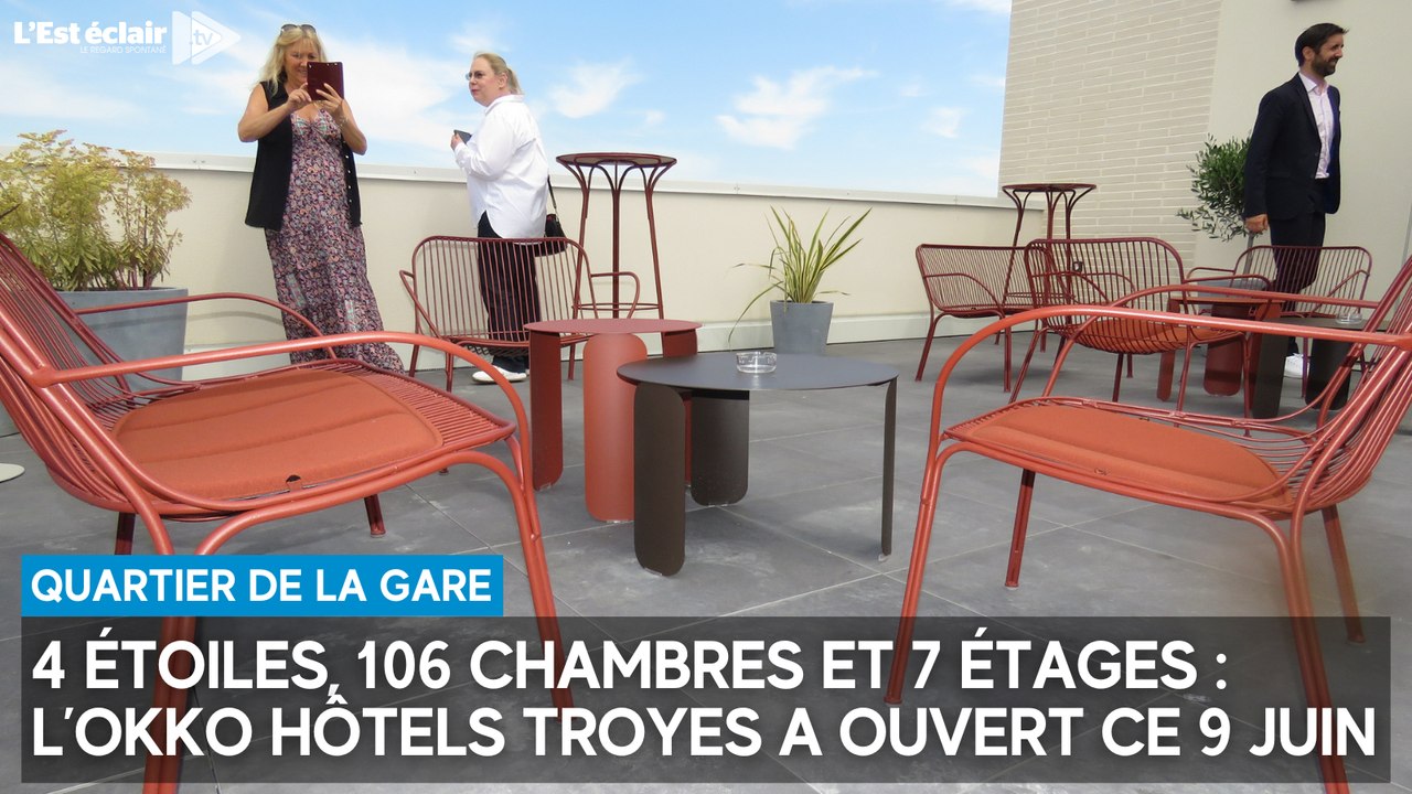 4 étoiles, 106 chambres et 7 étages : l’Okko hôtels Troyes a ouvert ce 9 juin quartier de la gare