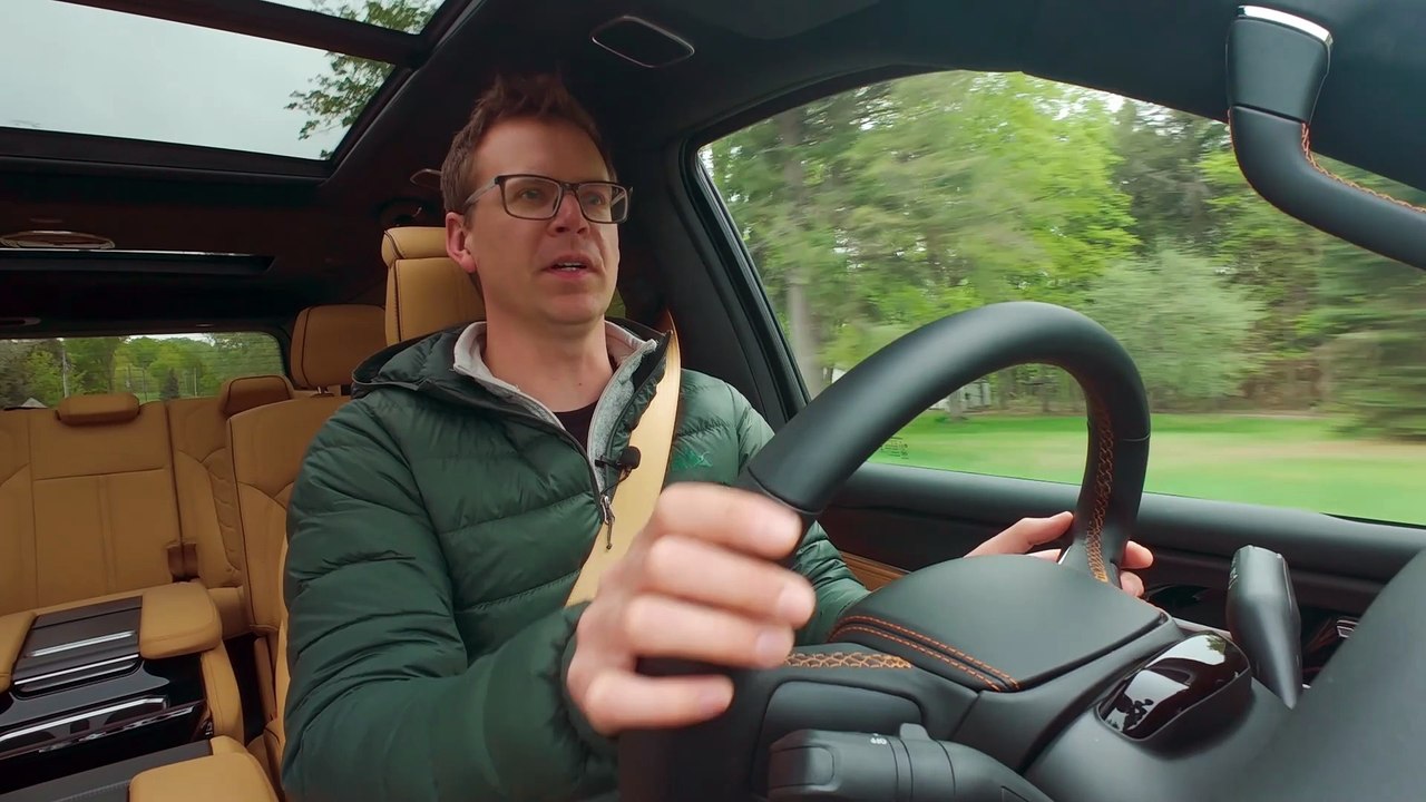 2025 Cadillac Escalade vs. Lincoln Navigator vs. Jeep Grand Wagoneer: Pure Michigan Comparison Test