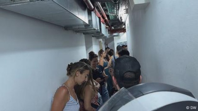 Air-raid alarms send Israelis fleeing into bomb shelters