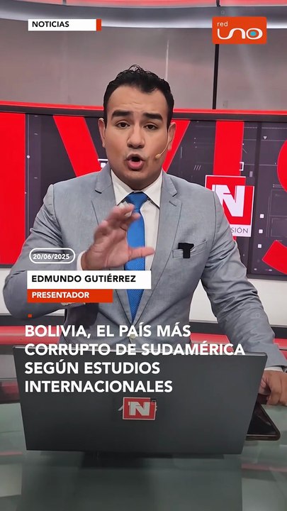 Bolivia al borde del abismo en corrupción: Ocupa el puesto 141 de 142  países, según informe