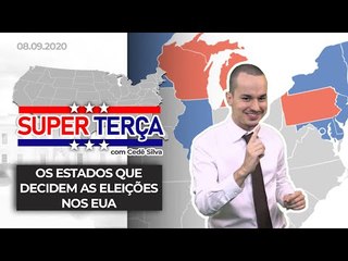 SuperTerça#4: os estados que DECIDEM a eleição nos EUA!