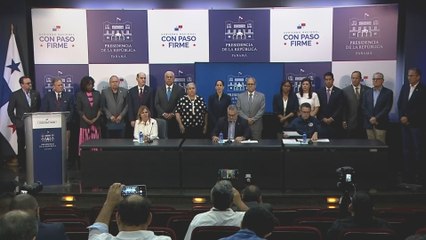 Conferencia de prensa por crisis en Bocas del Toro