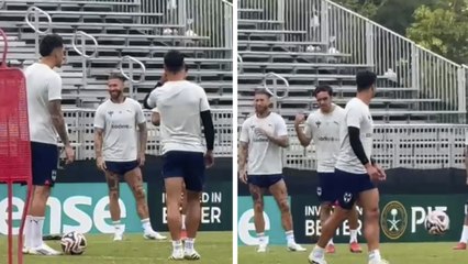 Mundial de Clubes: Monterrey en calma, Sergio Ramos y sus compañeros comparten un poco de risas en el entrenamiento
