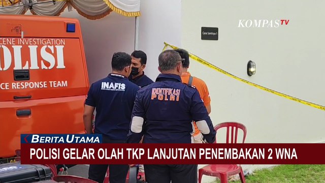 Olah TKP Lanjutan Penembakan 2 WNA Australia, Polisi Masih Cari Senjata Api Milik Pelaku