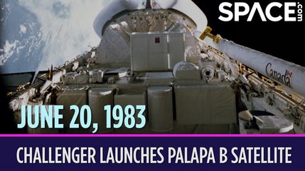 OTD In Space - June 20: Challenger Launches Palapa B Satellite