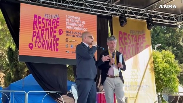 Post-sisma 2016, Castelli: Restare e' un diritto, tornare e' una possibilita'