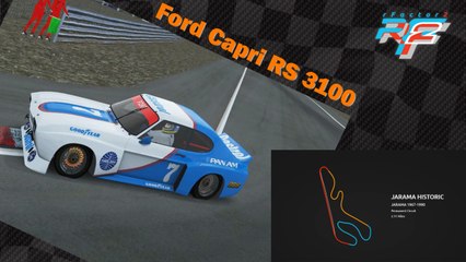 Tour de piste Jarama historique en Ford Capri RS3100 sur Rfactor 2