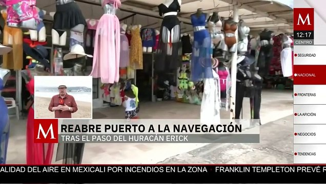 Acapulco reabre puertos a embarcaciones mayores, pero continúan lluvias en la región