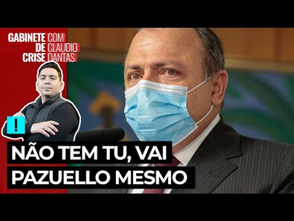 Não tem tu, vai PAZUELLO mesmo: interino vai ser EFETIVADO como MINISTRO DA SAÚDE
