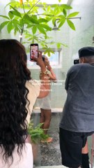 Face card can't decline when it's a beauty job ✨such a amazing team on this set love ❤️ beauty & skincare modeling job