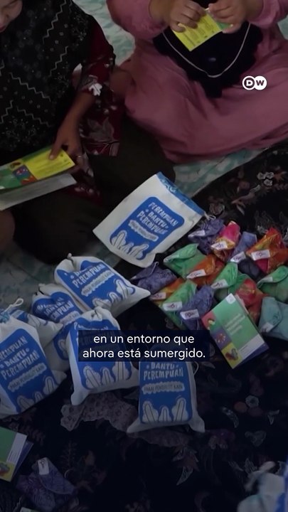 Las toallas higiénicas reusables, un alivio para las pescadoras