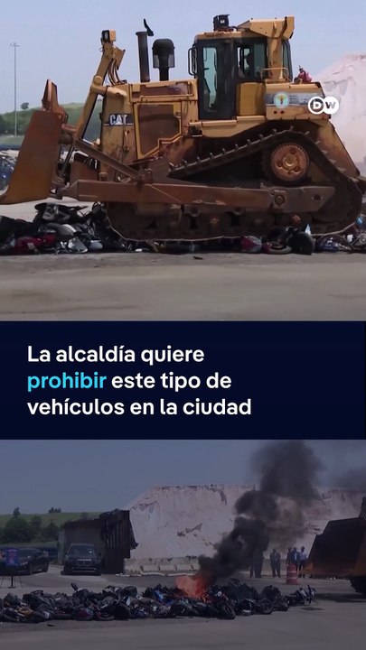 ¿Por qué Nueva York destruye miles de motos?