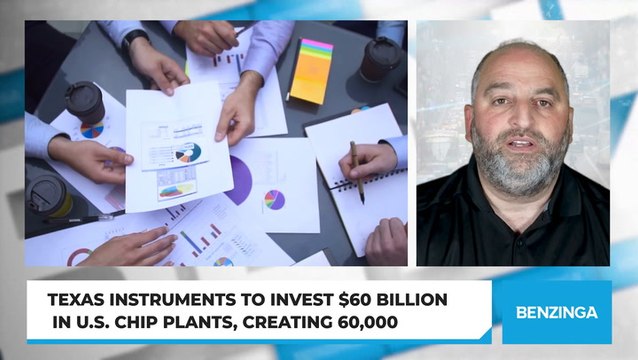 Texas Instruments To Invest $60 Billion In U.S. Chip Plants, Creating 60,000