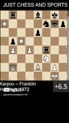 Anatoly Karpov defeats Franklin with a pin (1972)