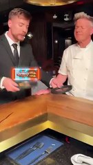 Feastables vs reese's taste taste with @gordonramsy