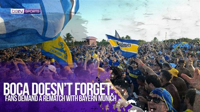 Boca doesn’t forget: fans demand a rematch with Bayern Munich