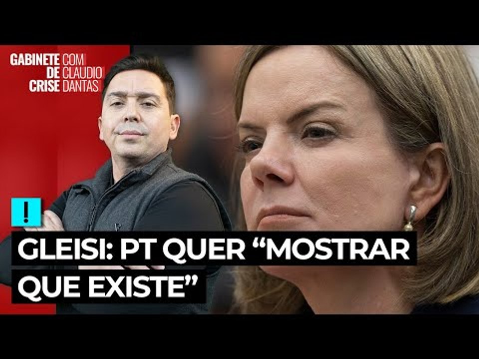 Gleisi: PT quer mostrar que existe