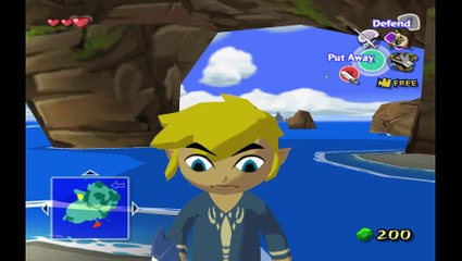 Wind Waker. Another Blue Eye texture change by me test
