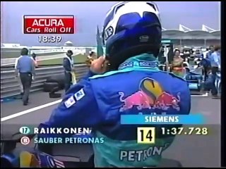 2001 Malaysian GP Pre Race