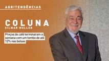 Preços do café terminaram a semana com um tombo de até 12% nas bolsas