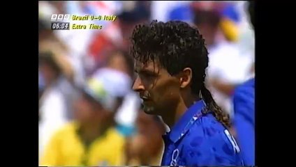 Brazil vs Italy 1994 World Cup Final Highlights ⚽