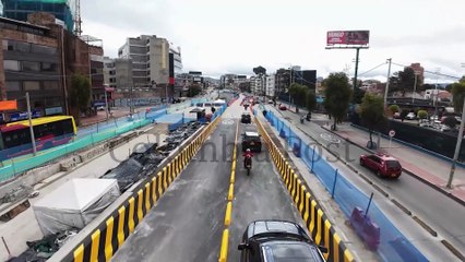 habilitaron el tránsito de articulados y tráfico mixto sobre el nuevo puente de la avenida Suba con calle 100