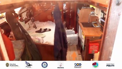 Marinha e PJ apreendem 1.650 quilos de droga em alto mar