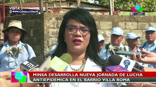 🦟 MINSA elimina criaderos de zancudos en Villa Roma para prevenir el dengue