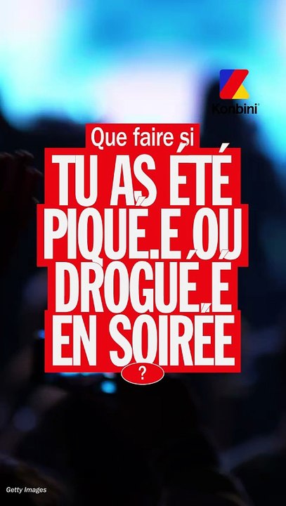 Que faire si tu as été piqué·e ou drogué·e en soirée ?
