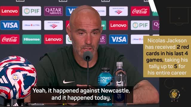 Maresca reflects on Nicolas Jackson's 'bad moment'