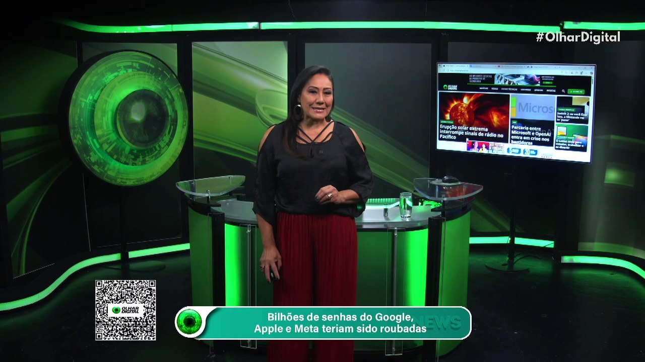 Bilhões de senhas do Google, Apple e Meta teria...