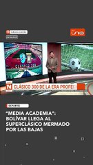Bolívar llega mermado al clásico paceño