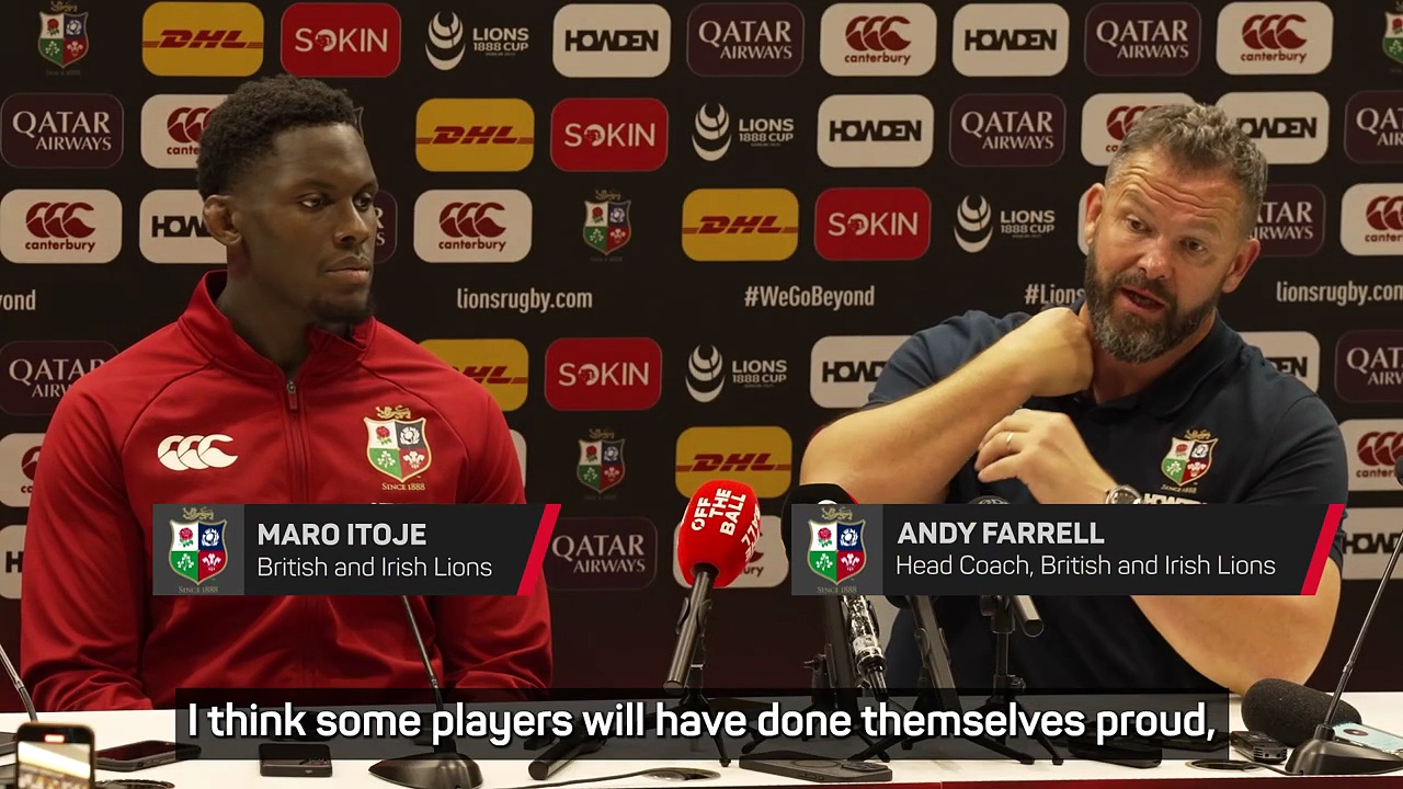 Lions have 'a lot of lessons to learn' after defeat to Argentina