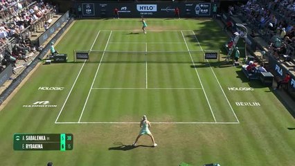 Sabalenka comes back from the brink to make Berlin semi-finals