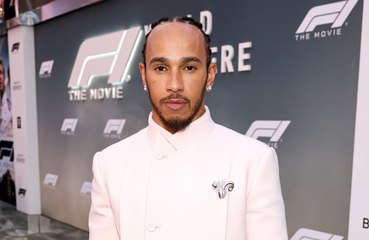 A Lewis Hamilton le 'encantó' trabajar en la película F1