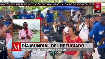 En Chiapas, celebran la resistencia de los migrantes en el Día Mundial de los Refugiados